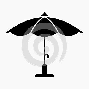 Outdoor umbrella modern garden solid design