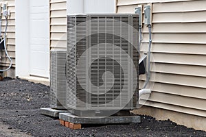 outdoor unit of the air conditioner fan cooler