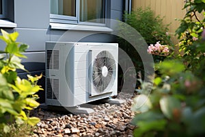 Outdoor unit of air source heat pump