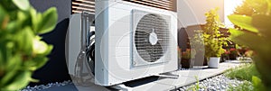 Outdoor unit of air source heat pump