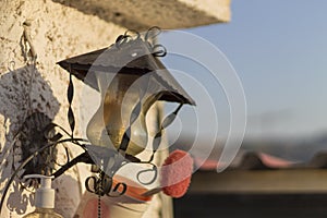 Outdoor wall lamp photo