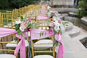 Outdoor wedding Scene