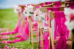 Outdoor Wedding Scene