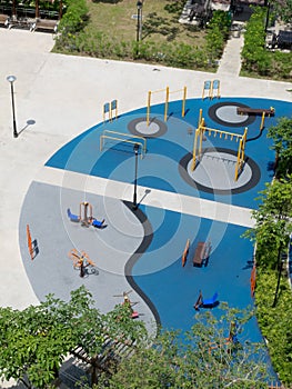 Outdoor workout equipment