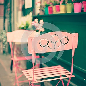 Outdoors cafe in Paris