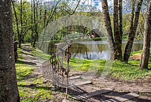 Outdoors museum in Lithuania Pilaite