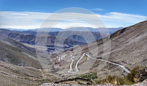 Outdoors nature landscape Jujuy Argentina empty curve route travel road trip transportation vacation mountains scenic destinations