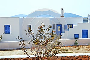 Outdoors scene at Ano Koufonisi island Cyclades Greece