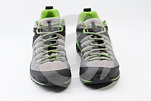Outdoors shoes for man for different activities, trail running,