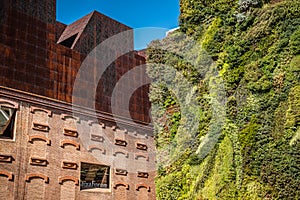 Outdoors view of CaixaForum Madrid