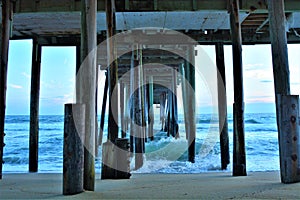 The Outer Banks has an active beach environment built around its piers