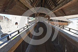 Outer protection wall of Chillon Castle, Switzerland