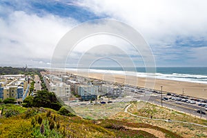 Outer richmond, Great Highway, Ocean Beach, San Francisco, Calif