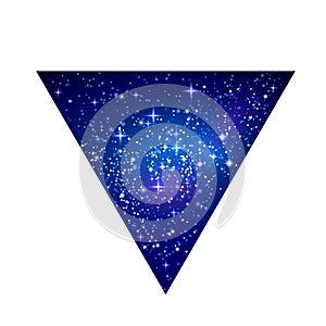 Outer space starry design