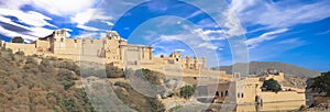 Outer walls of Amber Fort