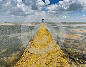 Outfall at Bembridge, Isle of Wight, England