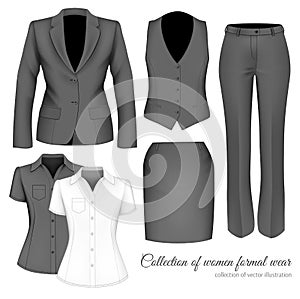 The Outfits for the Professional Business Women. photo