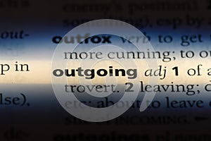 outgoing