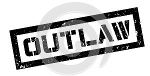 Outlaw rubber stamp