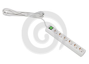 Outlet power strip isolated