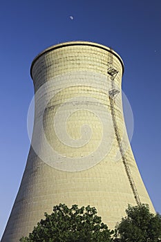 Outline of a cooling tower