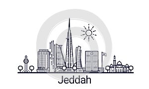 Outline Jeddah banner