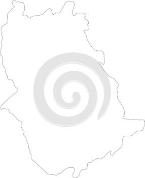 Amazonas Venezuela outline map photo