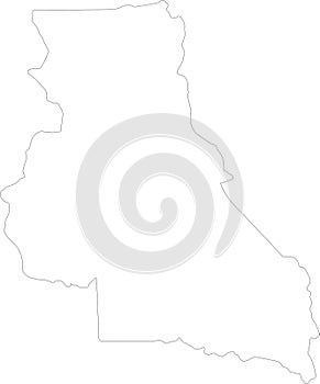 Est Cameroon outline map photo