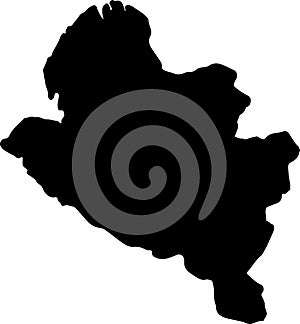 NariÃÂ±o Colombia outline map photo