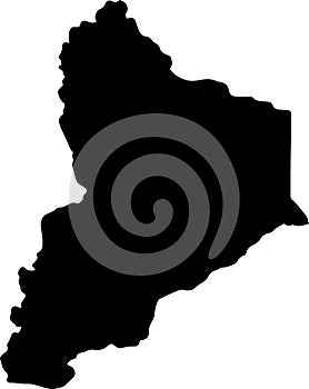 NeuquÃÂ©n Argentina outline map photo