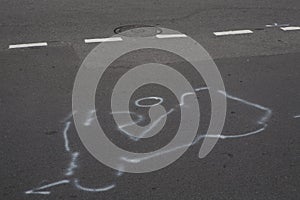 Outline of motorcycle accident