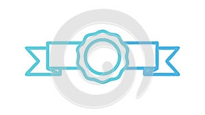Outline Rectangle Outline Icon, Basic Shape Vector Graphic, vector design Generative AI