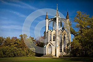 Outlook-tower in Gothic Revival