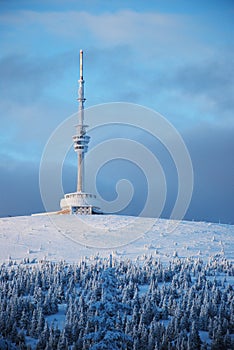 Outlook tower on Praded Mountain photo