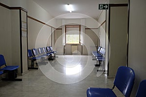 Outpatient clinic corridor photo