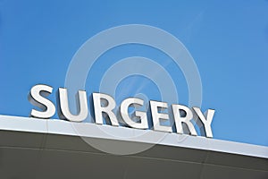 Outpatient Surgery Sign