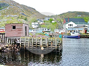 Outport Village in Newfoundland