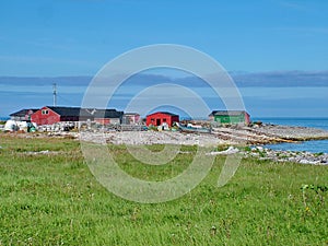 Outport Village in Newfoundland