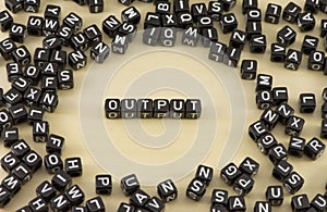 The output