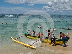 Outrigger Canoe