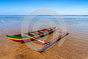 Outrigger canoe