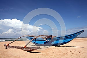 Outrigger in Sri Lanka