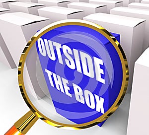 Outside the Box Packet Means to Think Creatively and Conceptualize