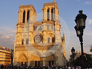 The cathedral Notre-Dame de Paris - France