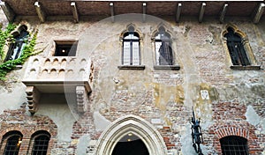 The house of Juliet in Verona