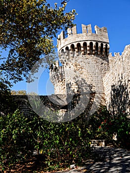 This fortress on the Greek Island of Rhodes was the headquarters and palace of the Grandmaster of the Knights of St John