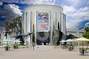 The San Diego Air and Space Museum in Balboa Park, CA