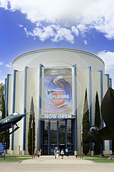 The San Diego Air and Space Museum in Balboa Park, CA