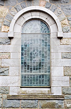 Outside View of Church Window