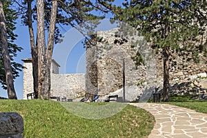 Outside view of Ruins of Historical Pirot Fortress, Serbia